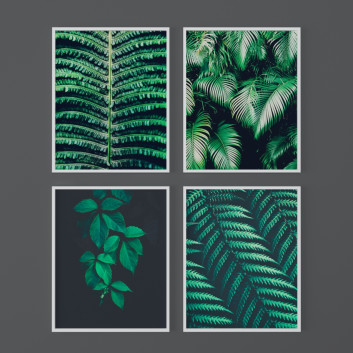 Картини Set of Tropical Prints from Lionart Prints