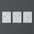 Bilder Set of Abstract Posters from MinimalInstant - Denys