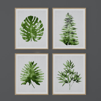 Картини Set of Botanical Prints from LilaxLola