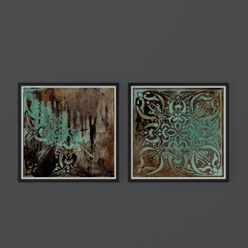 Bilder Set of Abstract Posters from Selemart 3