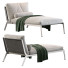 Chaise Longue Flexform Happy - HenMat