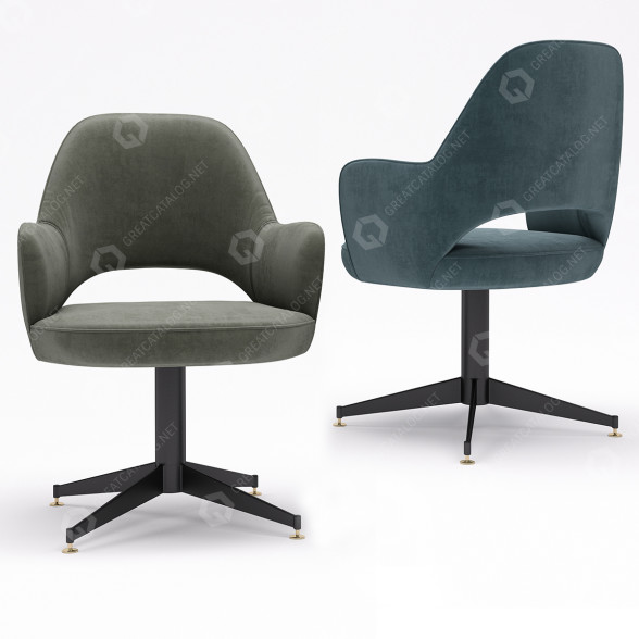 Krzesło Baxter Colette model 3D