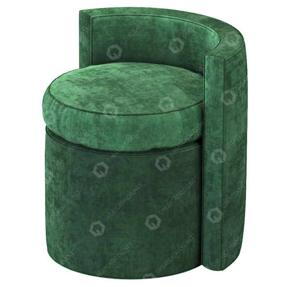 Hocker Eichholtz Stool Arcadia 3D-Modell