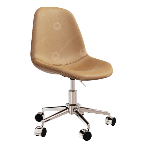 Stuhl Jonstrup Cognac 3D-Modell