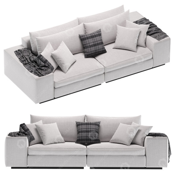 Sofa Eichholtz Vista Grande model 3D