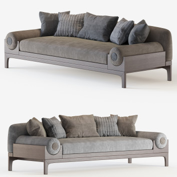 Sofa Bolsters 3D-Modell