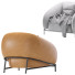 Sessel Cider Edition Curl Leather - Ham003