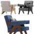 Крісло Cassina Reissue 1960 Capitol Complex - Ham003