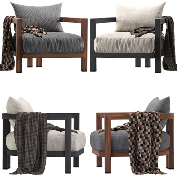 Крісло Coco Republic Palermo Outdoor Lounge