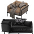 Sillón Globewest Natadora Scribe Leather - Ham003