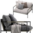Крісло Coco Republic Malmo Outdoor Lounge - Ham003