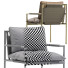 Stuhl Coco Republic Malmo Leather Outdoor Dining - Ham003