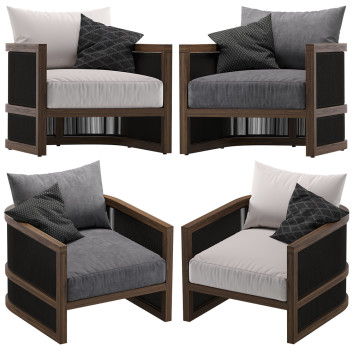 Крісло Coco Republic Como Outdoor Lounge