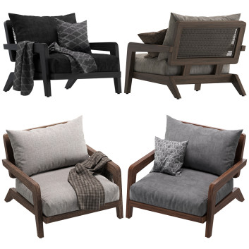 Sessel Coco Republic Claude Occasional Chair