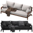 Sofa Coco Republic Claude - Ham003