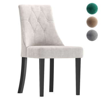 Chair Mario Modern Velvet