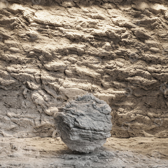 Piedra de revestimiento Rock Modelo 3D