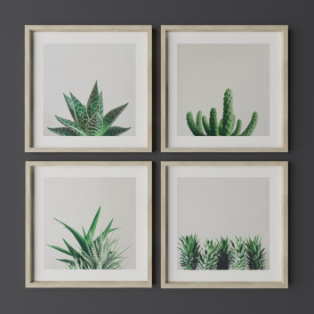 Bilder  Set of Contemporary Art 31 3D-Modell
