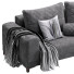 Sofa Uno Velvet - Ham003