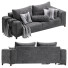 Sofa Uno Velvet - Ham003