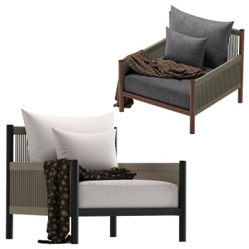 Крісло Coco Republic Architect Outdoor Lounge