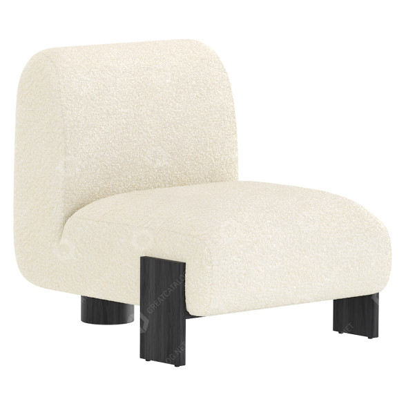Fauteuil Coco Republic CR Essentials Atelier Slipper modèle 3D