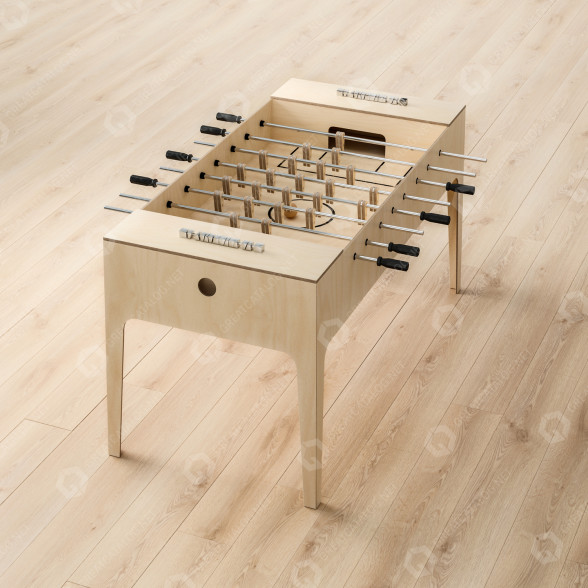 Настільний футбол Balbek Bureau Plywood 3D модель