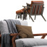 Fauteuil et Ottoman Article Otio - Ham003