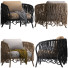 Armchair Arteriors Strata - Ham003