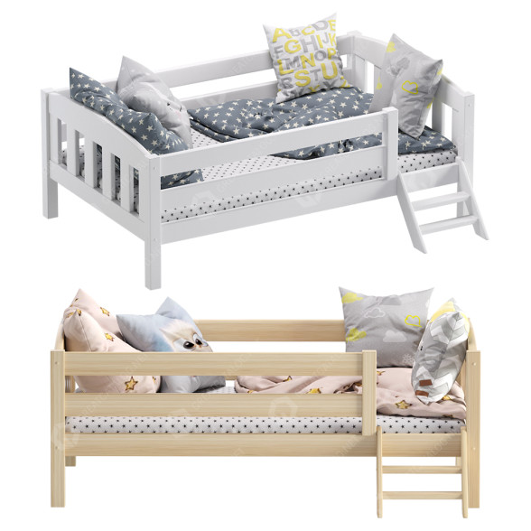 Ліжко Еко Меблі Ernie Solid Pine 3D модель
