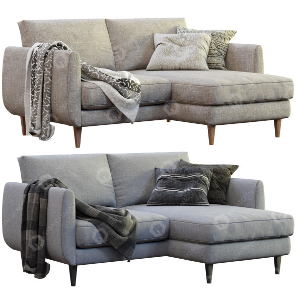 Sofa IKEA Smedstorp 3D-Modell