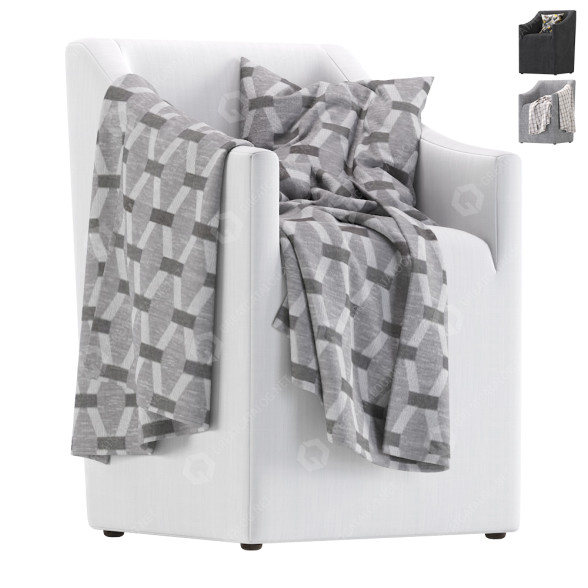 Sillón Coco Republic Avalon Dining Modelo 3D