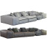 Sofa Living Divani Extrasoft - ED-MONTE