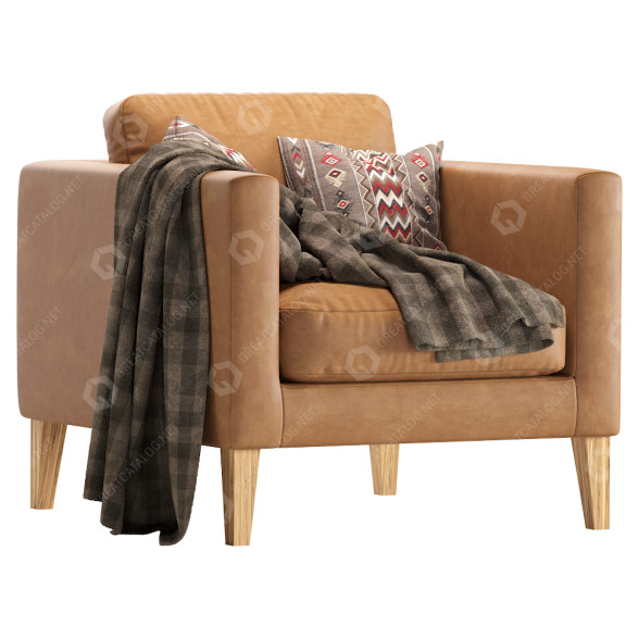 Sillón Prostoria Elegance Leather Modelo 3D