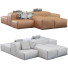Диван Living Divani Extrasoft - ED-MONTE