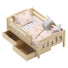 Bed Ecomebel With a Side Ernie Solid Pine - Ham003