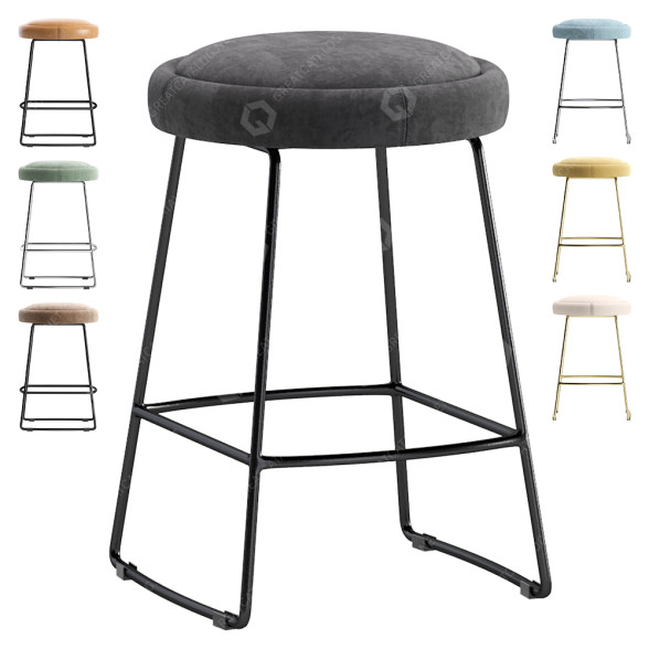 Barhocker Coco Republic Cooper 3D-Modell