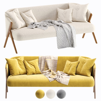 Диван Zara Home Upholstered Boucle 