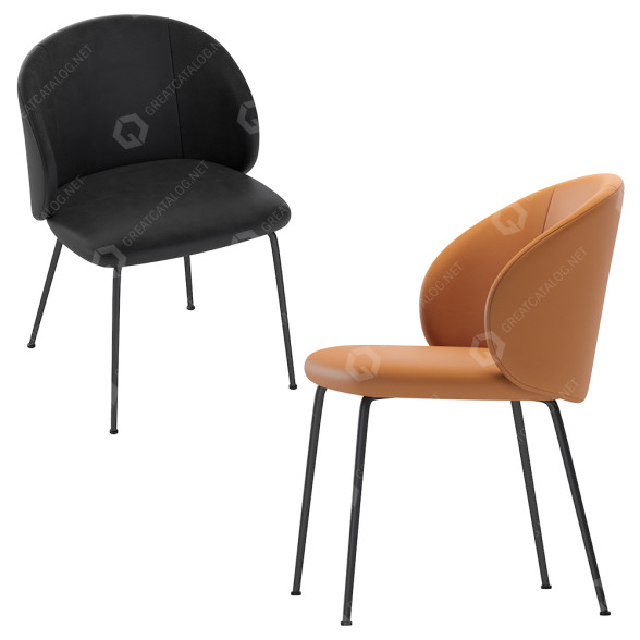 Président La Forma Minna Leather modèle 3D