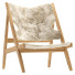 Крісло MENU Lounge Knitting Beige - Ham003
