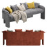 Sofa Fabric by Milo Baughman - Ham003