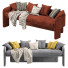 Sofa Fabric by Milo Baughman - Ham003