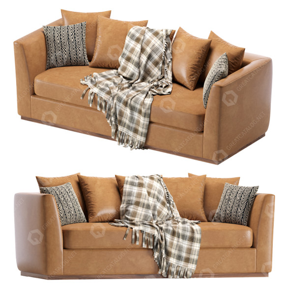Диван Eichholtz Taylor Leather 3D модель