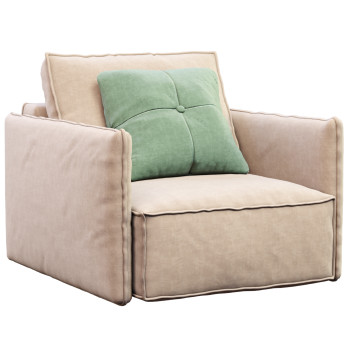 Fotel  Olen Mini Happy Light Model 3D