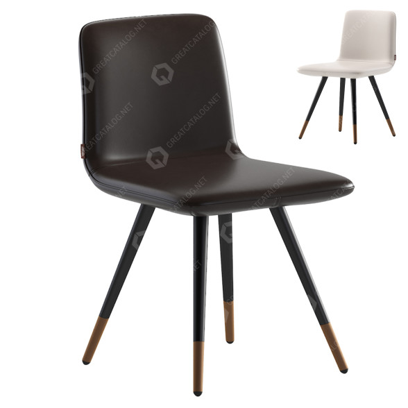 Стул Natuzzi Slancio CE03 3D модель