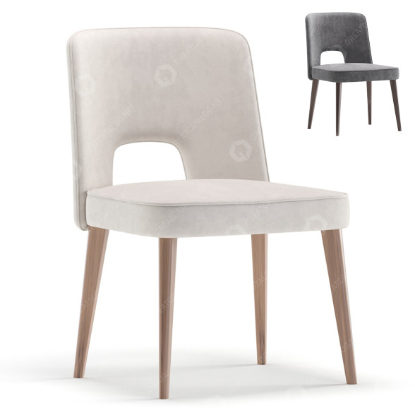 Стул Natuzzi Plettro CE04 3D модель