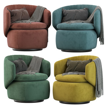 John Lewis & Partners Crescent Swivel  3D model