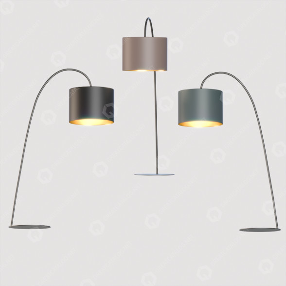 Lampa podłogowa Nowodvorski Lighting Alice model 3D
