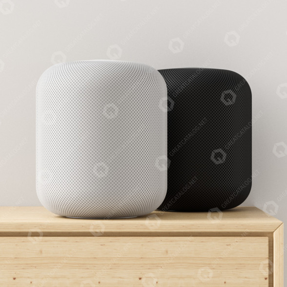 Głośnik Apple HomePod 2017 model 3D