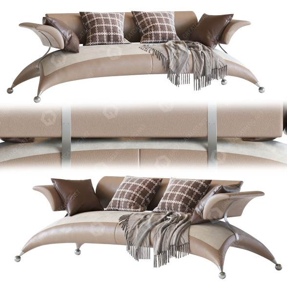 Sofa Desforma Safari model 3D